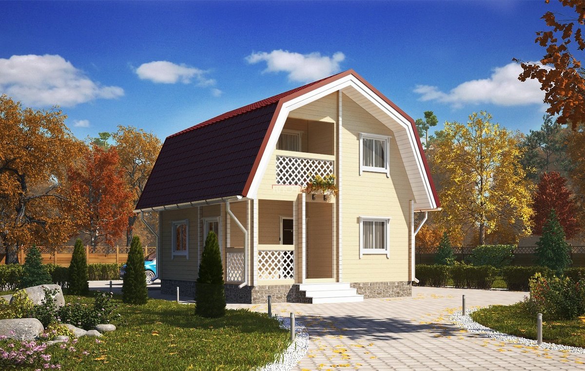 Ломаная кровля