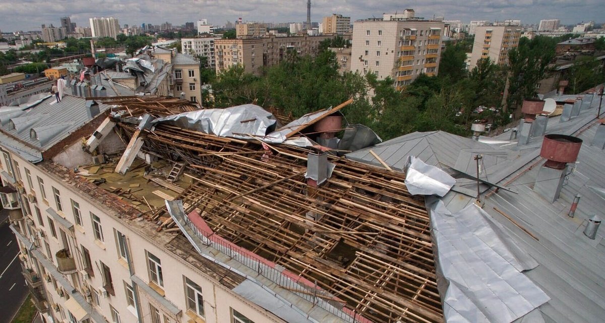 Ремонт кровли над квартирой