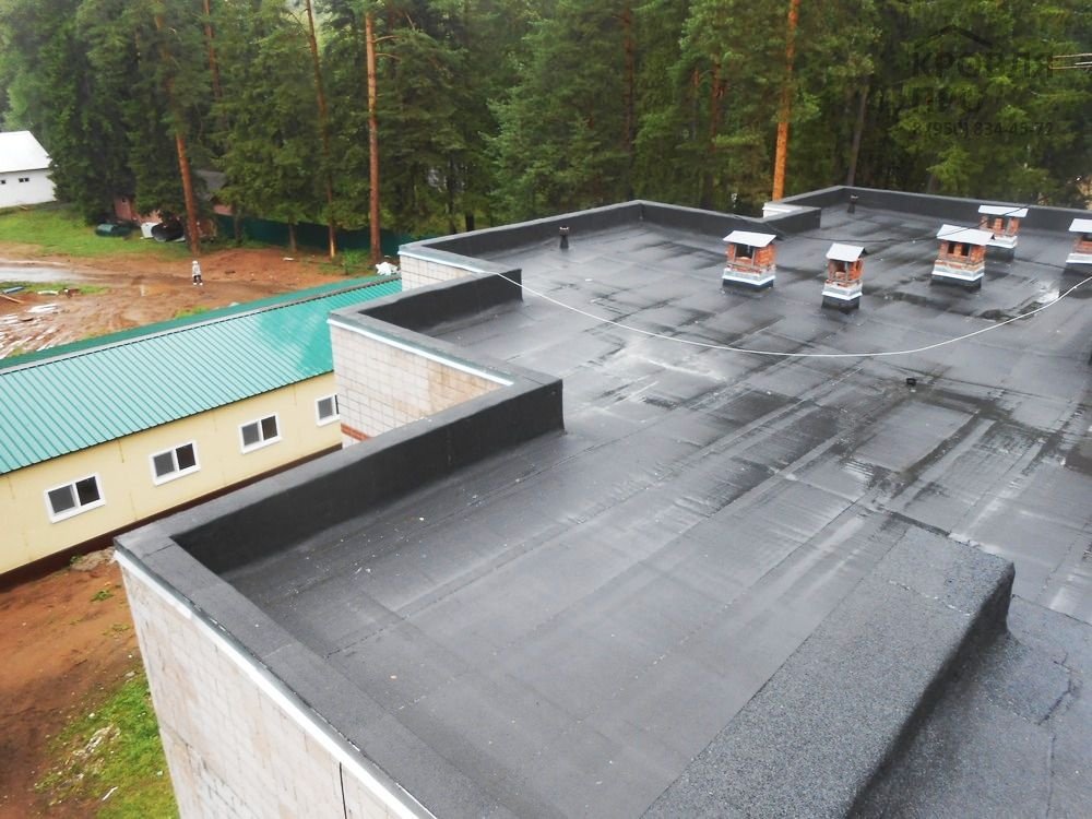 Реконструкция плоских крыш